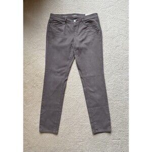 Ann Taylor Loft Jeans Womens 30/10 Taupe Gray Denim Modern Skinny Ankle New Tag